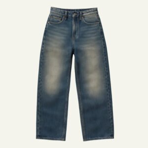 Jeans Recto Mid-Wash Reondeu