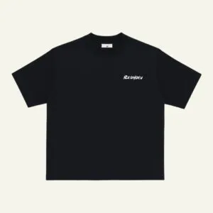 Camiseta Oversize con Logo Bordado