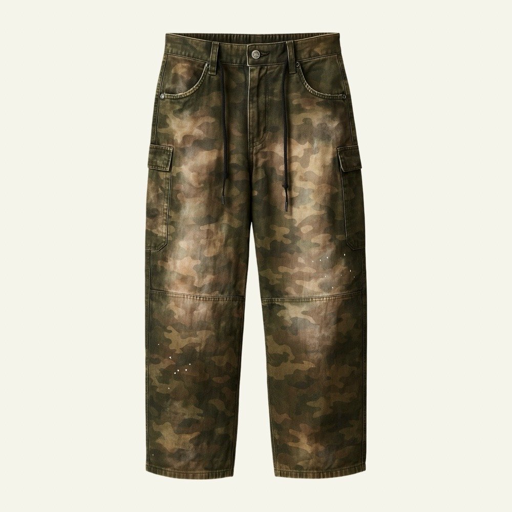 Pantalón Cargo Camuflaje Reondeu