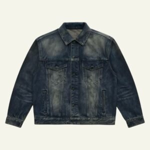 Chaqueta vaquera oversize Reondeu con logo trasero