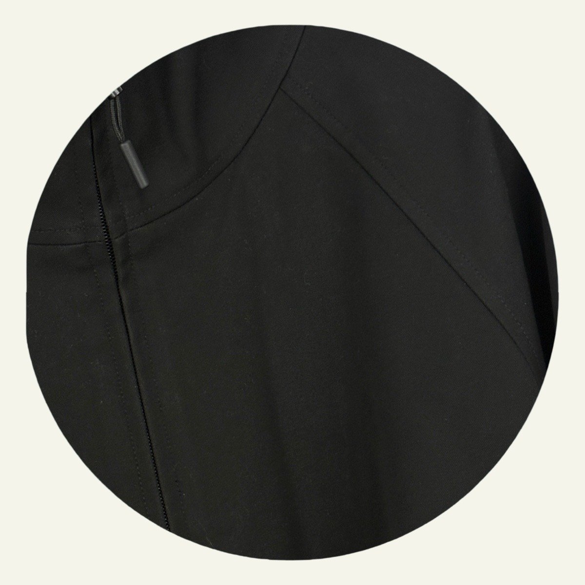 80135 negro 2 Chaqueta Urbana con Cremallera – Azul Oscuro / Negro - 이미지 3