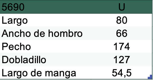 reondeu-guia-de-tallas-5690 Camisa de Franela Oversize con Bordados - Imagen 4