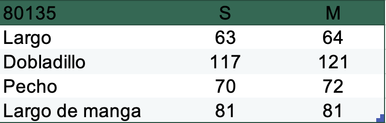 reondeu-guia-de-tallas-80135 Chaqueta Urbana con Cremallera – Azul Oscuro / Negro - 이미지 4