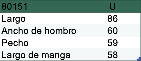 reondeu-guia-de-tallas-80151 Camisa de Cuadros Unisex – Azul Beige / Azul Verde / Café - Imagen 11