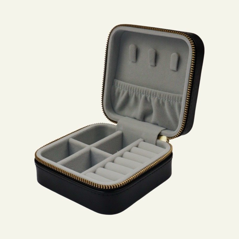 z6563 n Caja de Joyería de Viaje en Cuero - Imagen 11